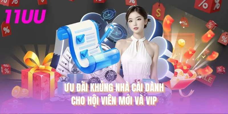 Ưu đãi khủng nhà cái dành cho hội viên mới và VIP
